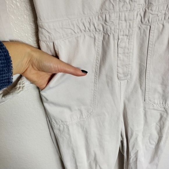 Rails Dixon utility jumpsuit in cream sz Xs - Picture 6 of 10